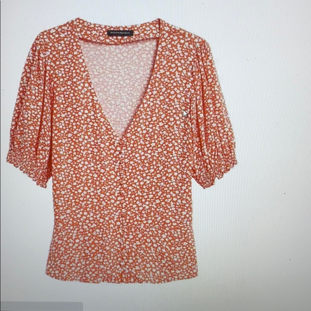 Petite Coral Pink Floral Peplum Top